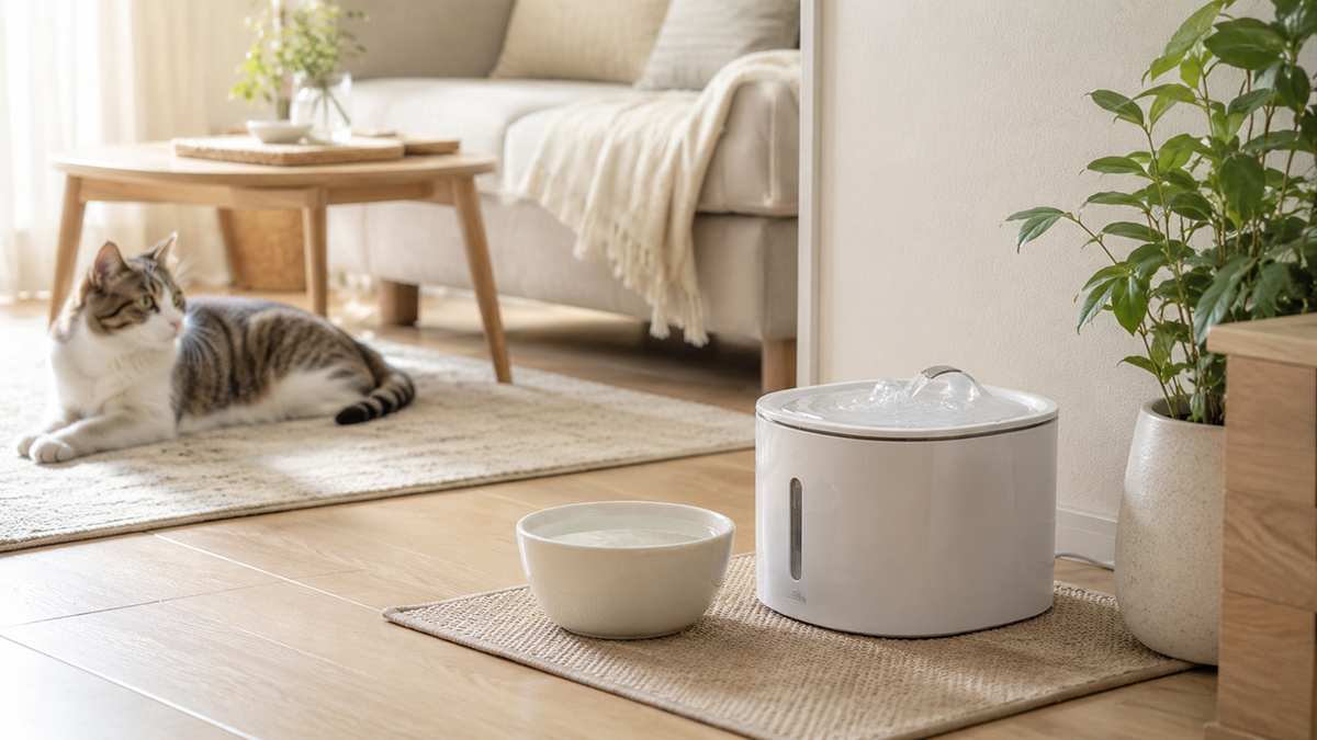 猫が水を飲みやすくなる環境づくり｜置き場所と器の見直し